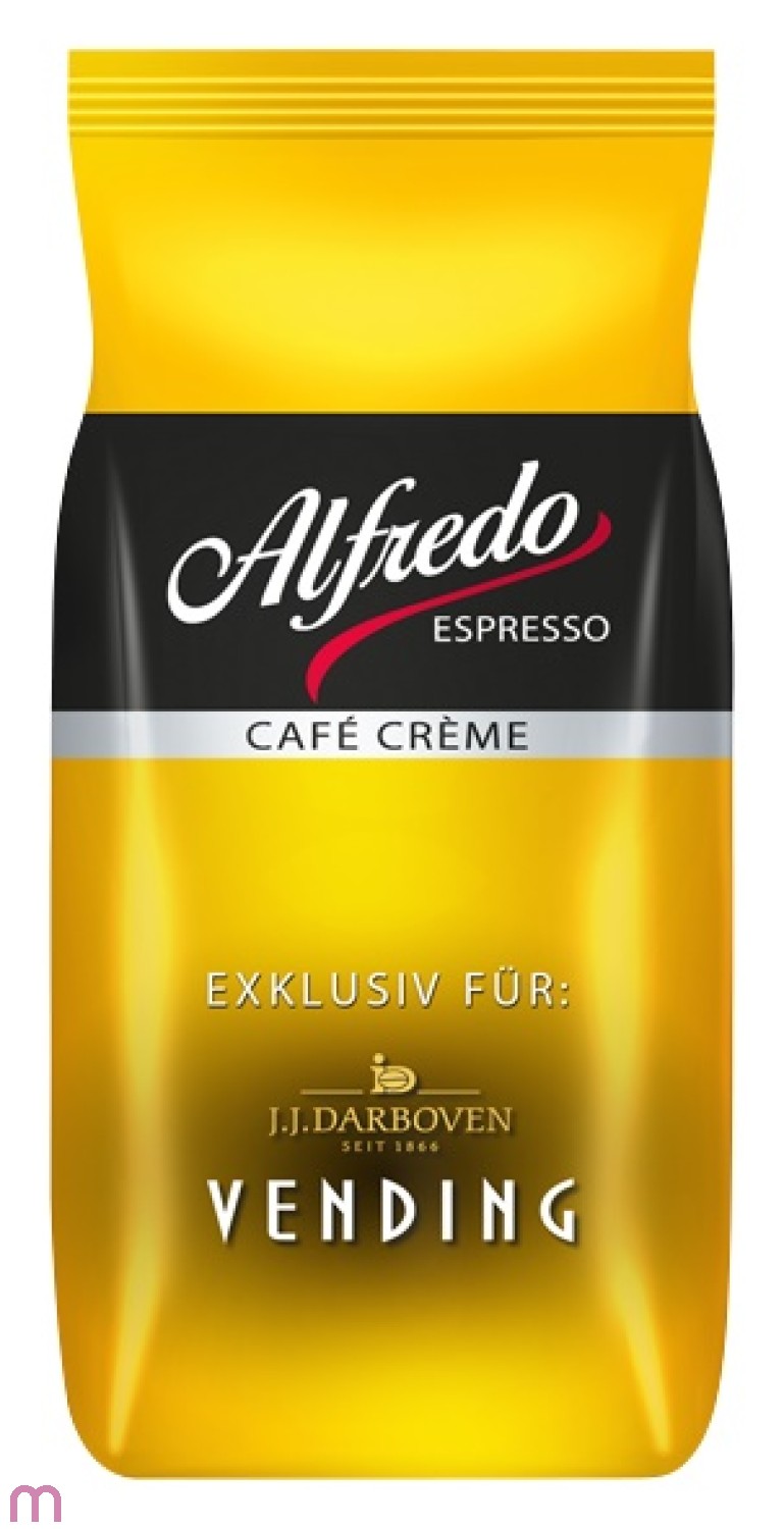 Alfredo Cafe Crema Vending 6 x 1000 g ganze Bohne